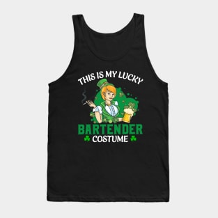 This is my lucky bartender costume Tank Top